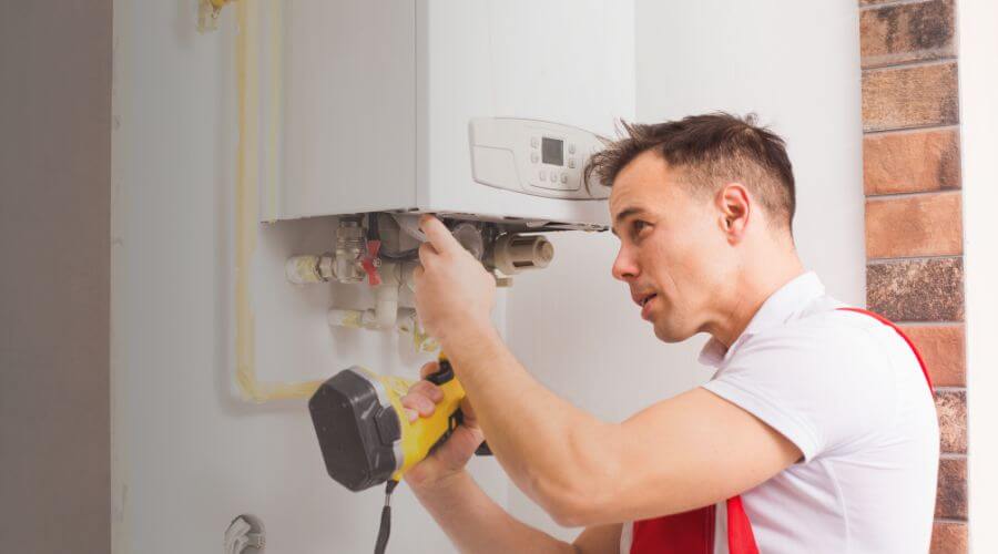 Local water heater installation in Burbank, OK
